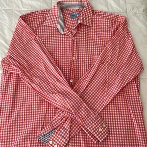 J. McLaughlin slim fit size large shirt